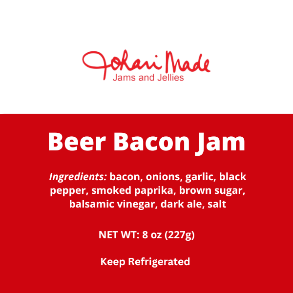 Beer Bacon Jam (Special Order)