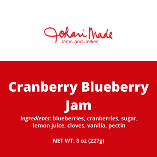 Cranberry Blueberry Jam (seasonal)