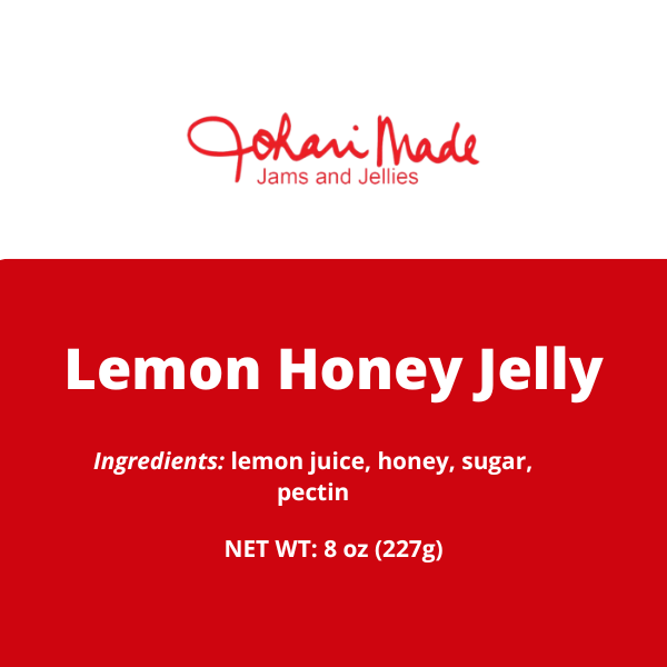 Lemon Honey Jelly