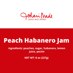 Peach Habanero Jam